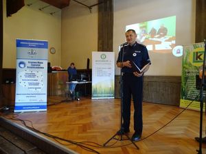 przemówienie Komendanta Powiatowego Policji w Głubczycach