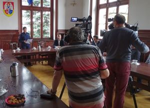 przemówienie I Zastępcy Komendanta Powiatowego Policji w Głubczycach